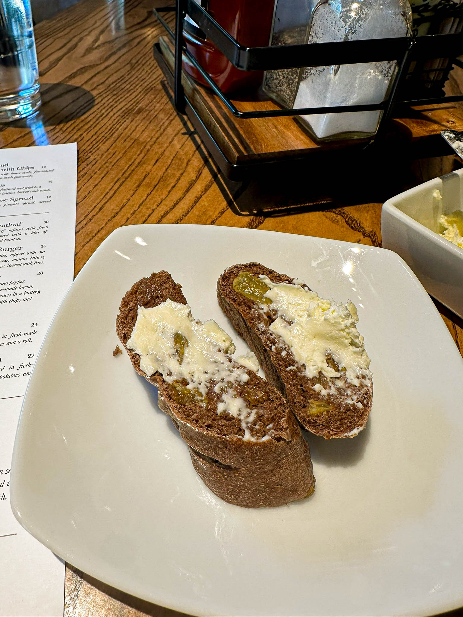 bread at Cafe Homestead