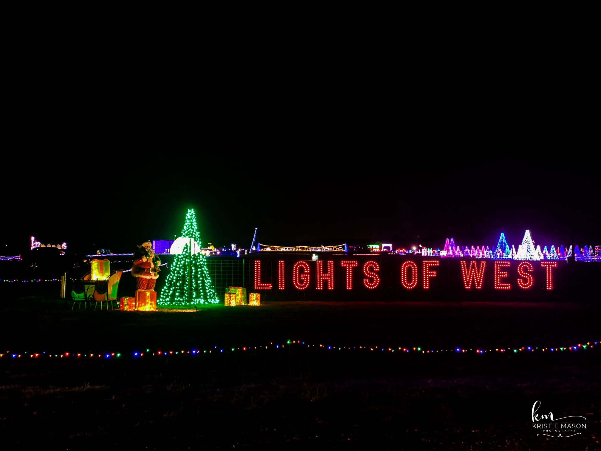 lights of west