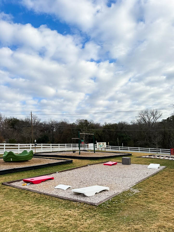 Kids area at Carleen Bright Arboretum