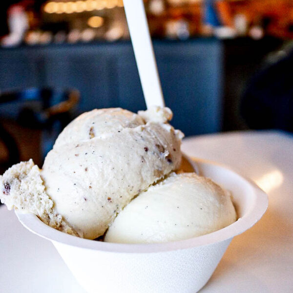 ice cream in a cup