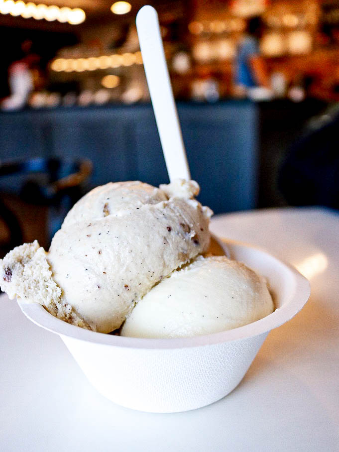 ice cream in a cup