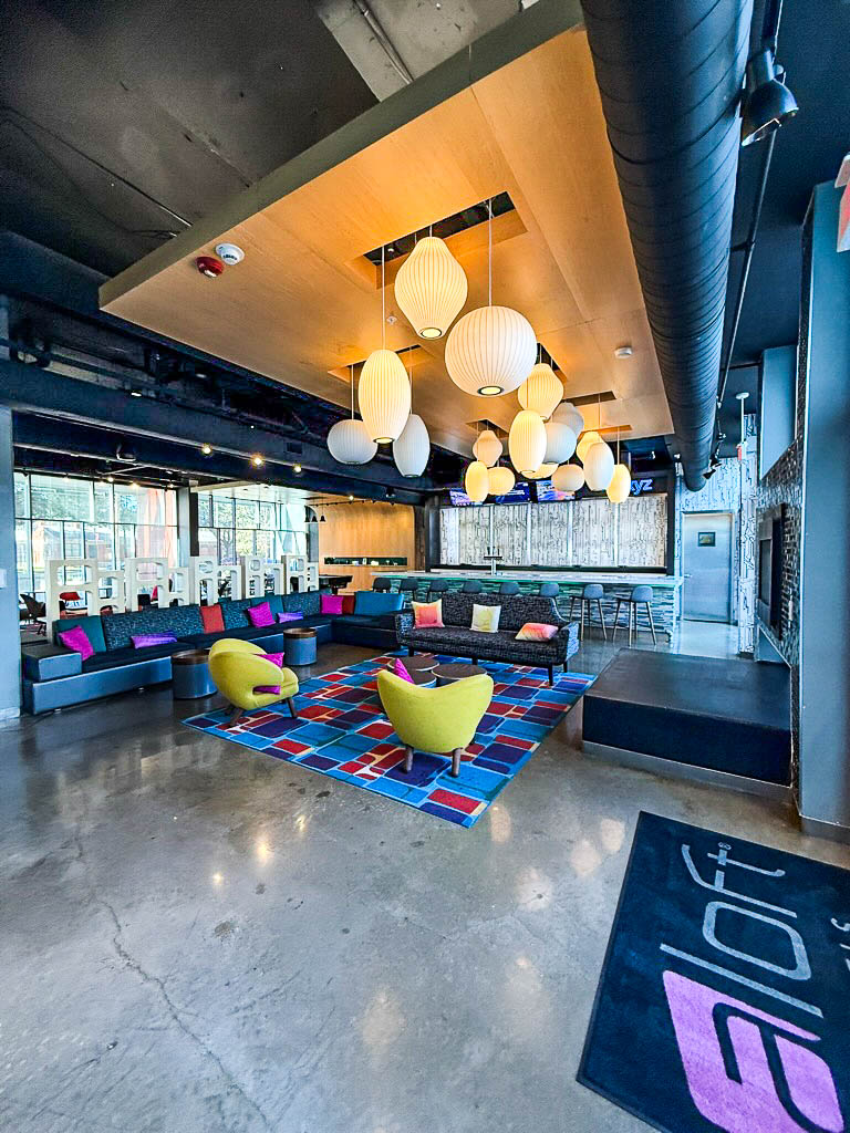 Aloft lobby